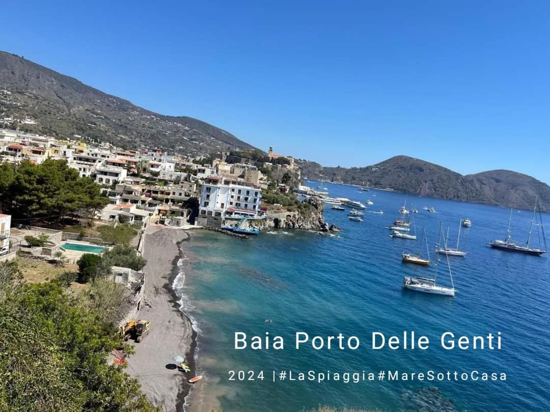 Da Federica Casa Vacanze Baia Porto Delle Genti Città di Lipari Esterno foto